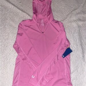 Hulk fishing shirt size s light pink never worn with tag